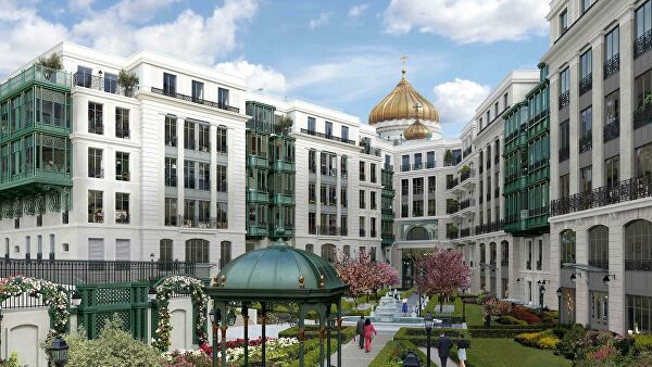 Власти Москвы согласовали облик жилого комплекса у храма Христа Спасителя