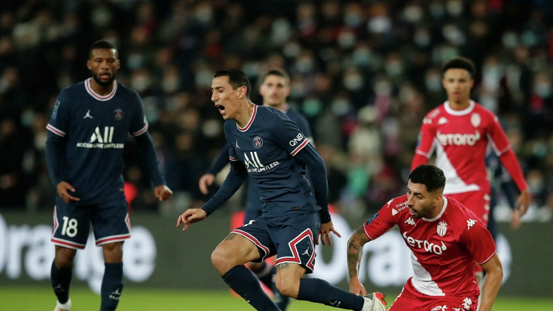 «ПСЖ» победил «Монако» в центральном матче 18 тура Лиги 1, Мбаппе оформил дубль