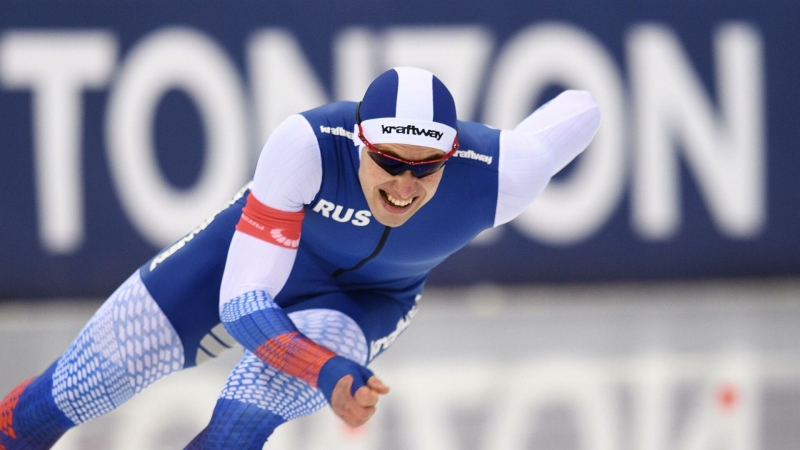 Российский конькобежец Муштаков завоевал бронзу в забеге на 1000 м на этапе Кубка мира